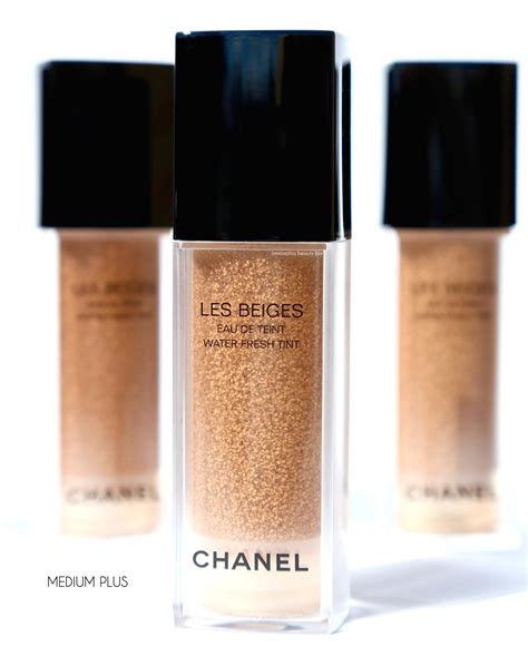 les beiges chanel swatches|chanel les beiges medium plus.